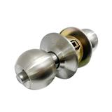 AZLE BATHROOM KNOB MAT053-P SILVER