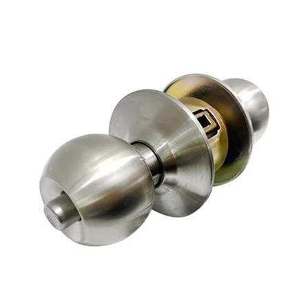 AZLE BATHROOM KNOB MAT053-P SILVER