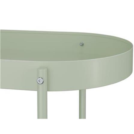 3-TIER UTILITY CART WITH CASTERS STACKO DORU 48x35x81.5CM GREEN