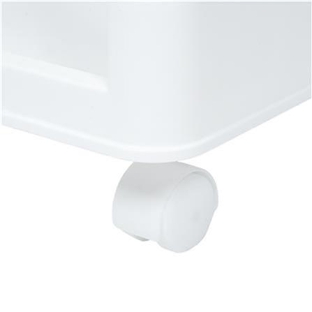 3-TIER UTILITY CART STACKO GENNA 64X40X100CM WHITE