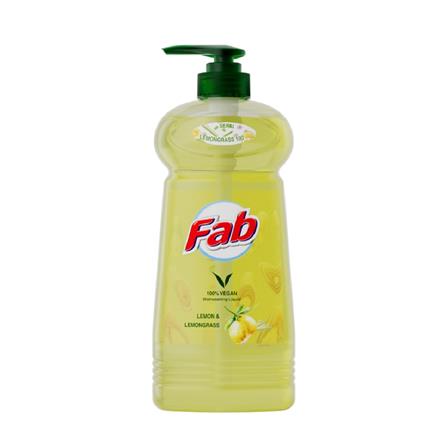 FAB DISHWASHING LIQUID LEMON & LEMONGRA 1L