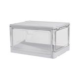 SHOE BOX STACKO LITE 38X28X22CM GREY/CLEAR
