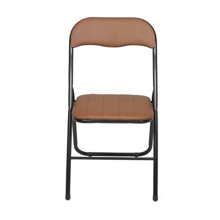 FOLDING CHAIR FURDINI MELON PU BROWN