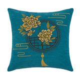 HOME LIVING STYLE CUSHION JIA 18X18INCH BLUE