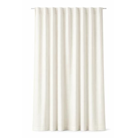 HOME LIVING STYLE SHEER CURTAIN HIDE TAP CALM 180X250CM WHITE