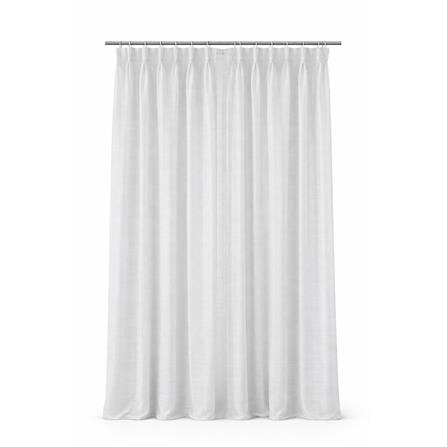 HOME LIVING STYLE SHEER CURTAIN FRENCH PLEAT SHIRO 150X220CM WHITE