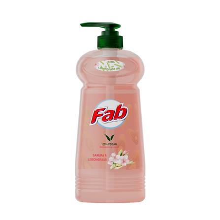 FAB DISHWASHING LIQUID SAKURA & LEMONGRASS 1L