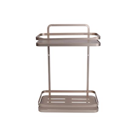 MOYA BATH SHELF 2-T WALL K250427T ALUMINUM