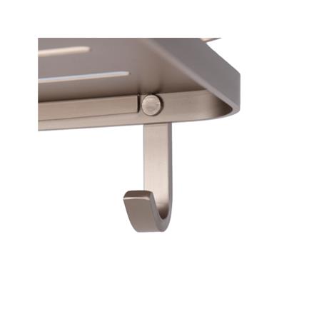 MOYA BATH SHELF 2-T WALL K250427T ALUMINUM
