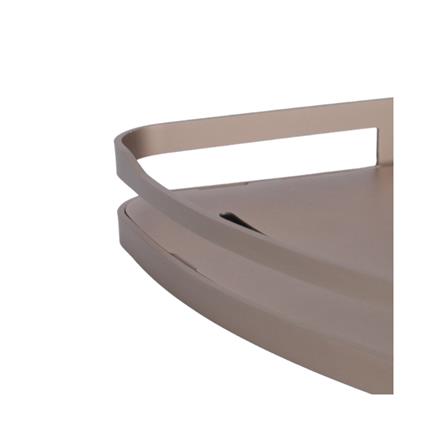 MOYA BATH RACK 1-T CORNER K250417T ALUMINUM