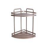 MOYA BATH RACK 2-T CORNER K250425T ALUMINUM