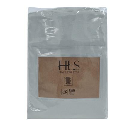 HOME LIVING STYLE CURTAIN HIDE TAP IVY 180X220CM GRAY