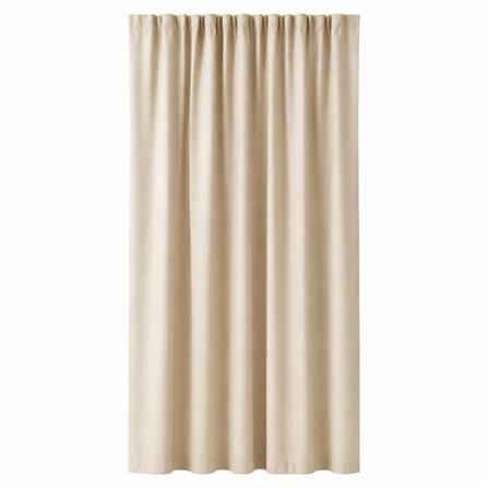HOME LIVING STYLE CURTAIN HIDE TAP IVY 180X220CM BROWN