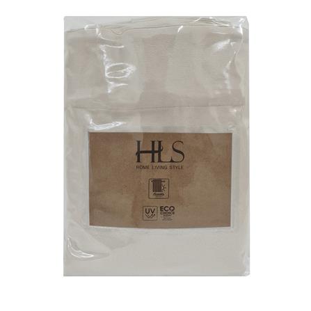 HOME LIVING STYLE CURTAIN HIDE TAP IVY 180X220CM BROWN