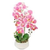 CL ARTIFICIAL ORCHID POT GF310 (3 STALK 17 HEAD)