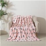 HLS FLEECE BLANKET 50X60 CSLW15 PEGUIN PINK