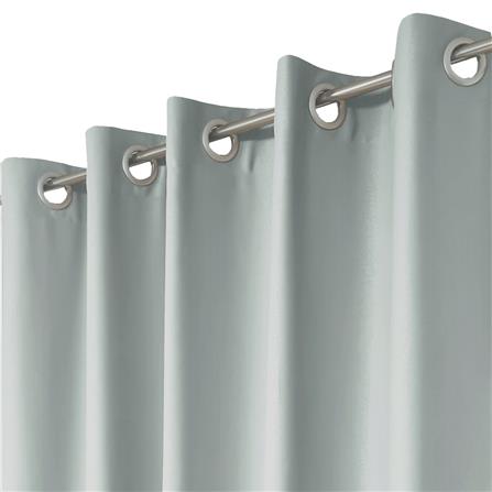 HOME LIVING STYLE CURTAIN EYELET JADEA 180X220CM GRAY