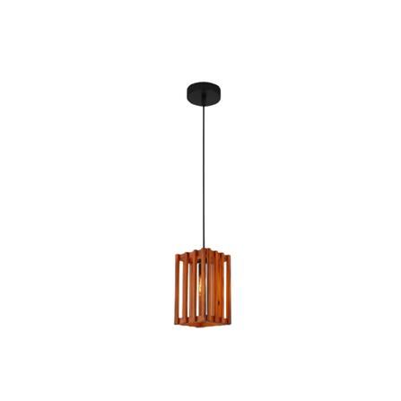 BRIGHT OBJECTIVE PENDANT LAMP 16591/1 120CM BROWN