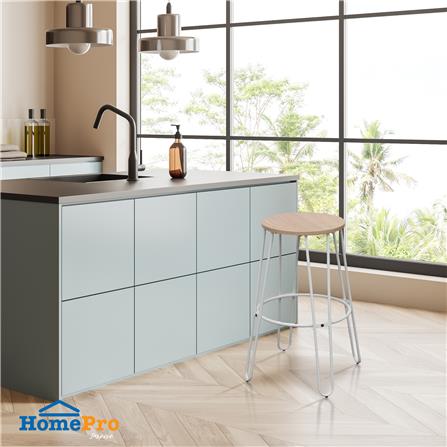 BAR STOOL FURDINI COLE OAK WHITE