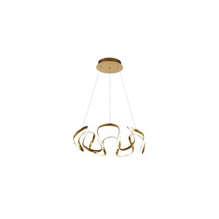 BRIGHT OBJECTIVE PENDANT LAMP 14231/ GD 120CM GOLD 3-COLOR