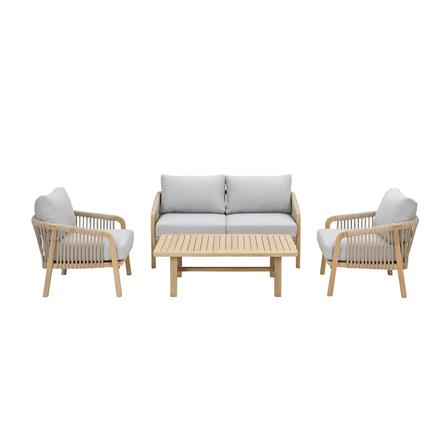 SPRING ACACIA HAVEN ROPE LOUNGE SET 4PCS