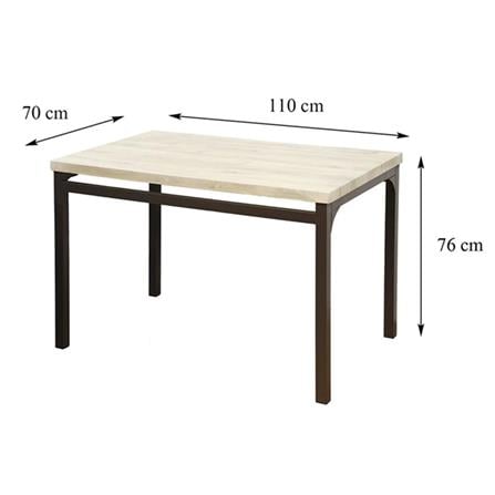 4-SEATER DINING TABLE SET FURDINI DELIGHT MAPLE