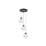 BRIGHT OBJECTIVE PENDANT LAMP 17506-3R 120CM WHITE