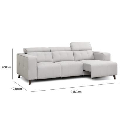 SOFA 3 SEATERS EDSD5719 SUMMER WHITE