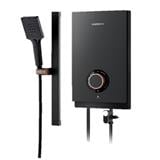 LIVINOX SHOWER HEATER DC PUMP WITH HAND SHOWER LWH-MS-DC-MB-2 MATTE BLACK