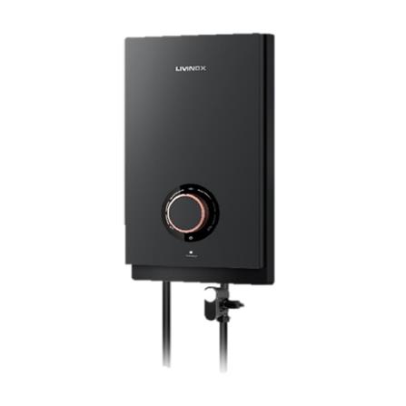LIVINOX SHOWER HEATER DC PUMP WITH HAND SHOWER LWH-MS-DC-MB-2 MATTE BLACK