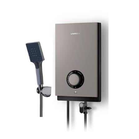 LIVINOX SHOWER HEATER NON PUMP WITH HAND SHOWER LWH-MS-E-GM-2 GUN METAL