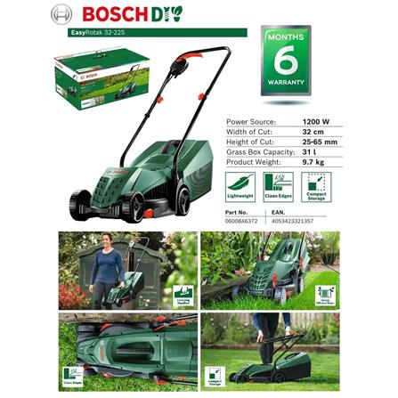 BOSCH LAWN MOWER EASY ROTAK 32-225 1200W