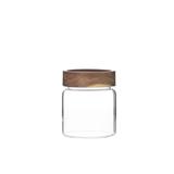 MOJOMORE GLASS JAR WITH WOODEN LID 500ML