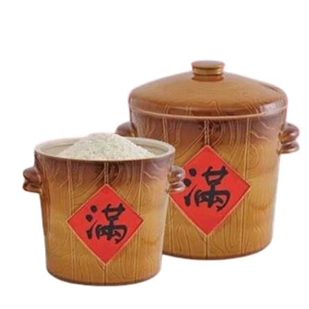 CLAYTAN RICE CONTAINER WITH LID 5KG - WMA 91