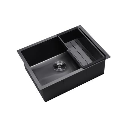 SORENTO BUILT-IN HONEYCOMB KITCHEN SINK SRTKS6245-BL 60CM 1BOWL STAINLESS STEEL WITH PULL OUT MIXER TAP