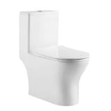 AKRON 1P TOILET WCO-774 CYCLONE FLUSH S-TRAP 250MM UF TOILET SEAT