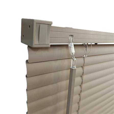 HOME LIVING STYLE VENETIAN BLIND PVC 2.5X6FT DARK BROWN