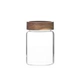 MOJOMORE GLASS JAR WITH WOODEN LID 850ML