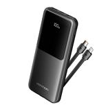 VENTION POWERBANK 10000mAh WITH BUILD-IN LIGHTNING AND TYPE C BLACK FHOB0-TY