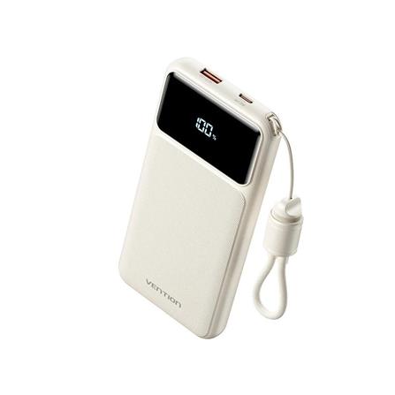 VENTION POWERBANK 10000mAh FAST CHARGE WHITE XGYW0-39-TY