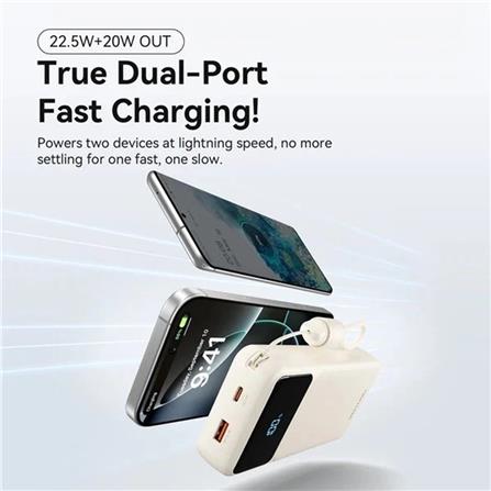 VENTION POWERBANK 20000mAh FAST CHARGE WHITE XGYW0-40-TY