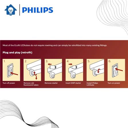 PHILIPS LED STARTER FOR LED TUBE 2'S/PACK