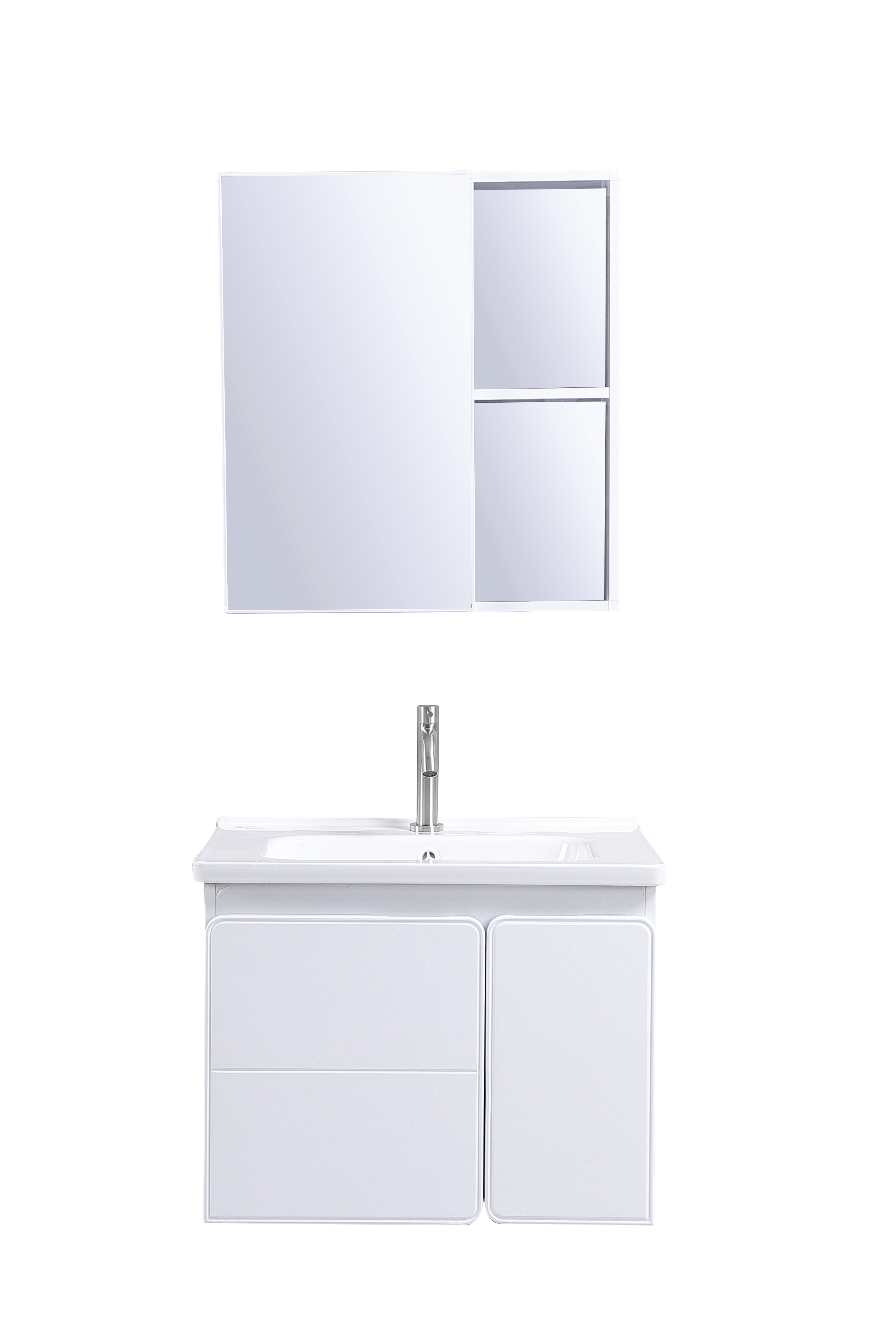 CABANA COUNTER WASHBASIN CBFAL66722 4-IN-1 WHITE