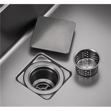 LIVINOX MULTIFUNCTIONAL NANO LAVA SINK LWS-7652VB STAINLESS STEEL 304 GUN METAL 76CM