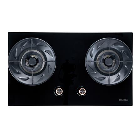 ELBA FLEXIBLE BUILT-IN GAS HOB EGH-S8642G(BK) 2BURNER 6.0KW 76CM BLACK