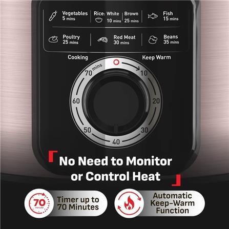 TEFAL PRESSURE COOKER CY2116 1090W 6.0L 6FUNCTIONS