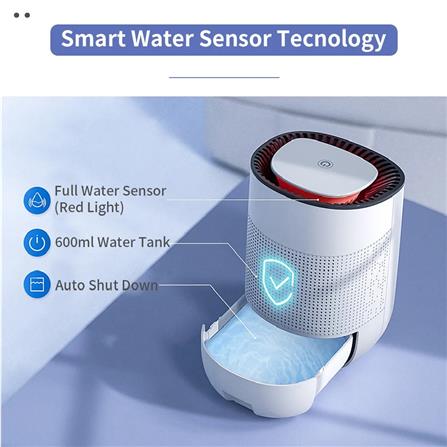 SIMPLUS AIR DEHUMIDIFIER CUSH001WH00-S 23W 0.6L