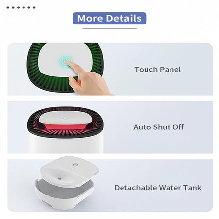 SIMPLUS AIR DEHUMIDIFIER CUSH001WH00-S 23W 0.6L