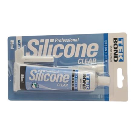 TEKBOND ACETOXY PROFESSIONAL SILICONE 85ML &ndash; CLEAR