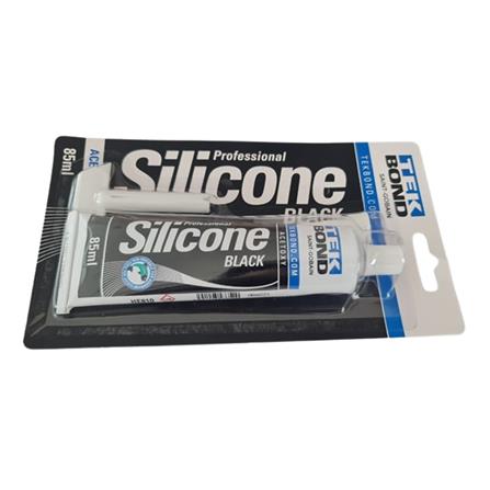 TEKBOND ACETOXY PROFESSIONAL SILICONE 85ML &ndash; BLACK